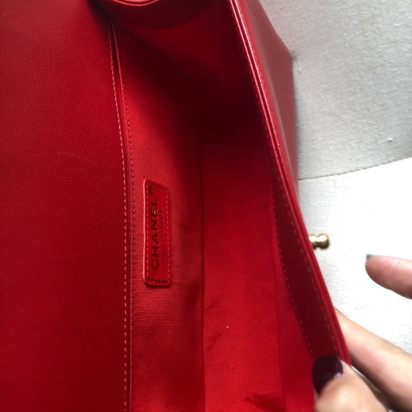 SOLD-Chanel boy bag old medium - Picture 9 of 14